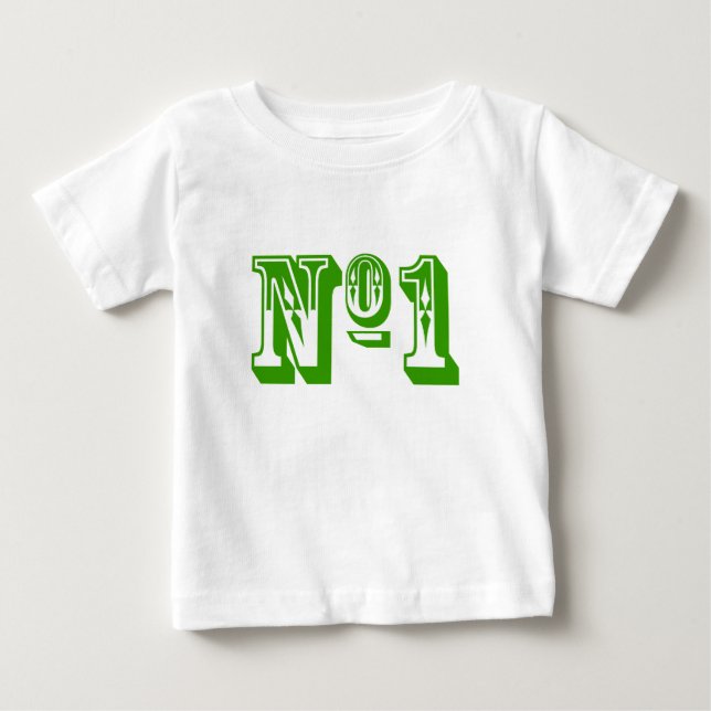 Nummer ett barn tee shirt (Framsida)