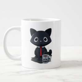 Nummer Ett Bra Jobbare Katt Specialmugg Jumbo Mugg