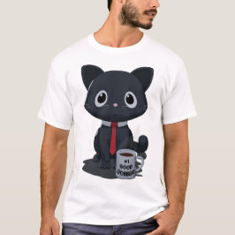 Nummer Ett Bra Jobbare Katt T Shirt