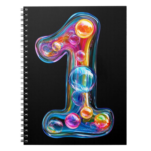 Nummer Ett Bubbla Anteckningsbok (Framsidan)