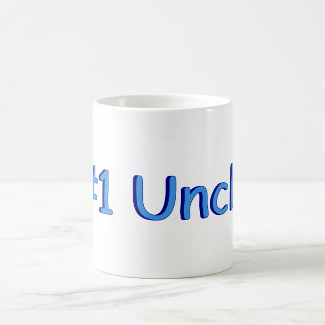 Nummer ett-farbror kaffemugg (Center)