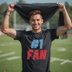 Nummer ett Fläkt #1 Fläkt T-Shirt