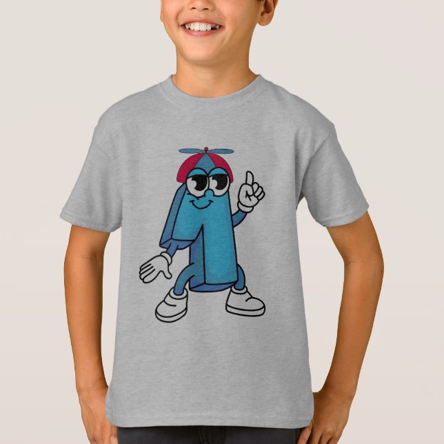 nummer ett första nummer t shirt (Framsida)