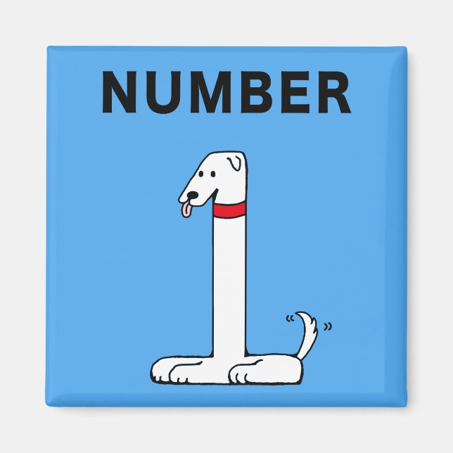 Nummer ett, Hund Magnet (Framsidan)