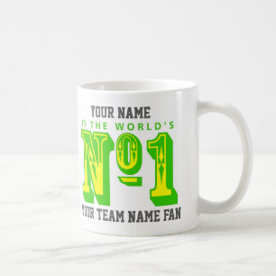 Nummer ett i fotboll Fläkt Kaffemugg