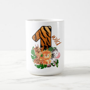Nummer ett Jungle Äventyr Bodykostym Kaffemugg