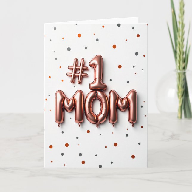Nummer Ett Mamma Kort (Framsida)