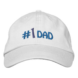Nummer Ett Pappa Broderad Keps