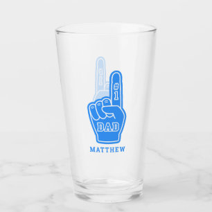Nummer ett Pappa Fars dag Beer Glass Tumbler Glaskopp