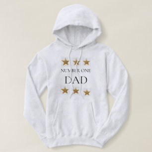 Nummer ett Pappa Hoodie T Shirt