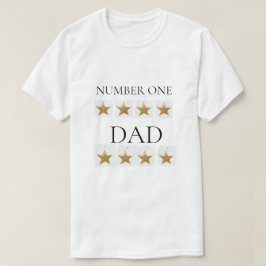 Nummer ett Pappa Tee Shirt