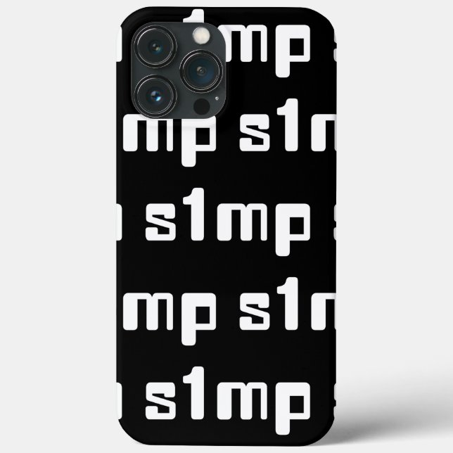 Nummer ett Simp Fodral-Mate iphone case (Baksida)