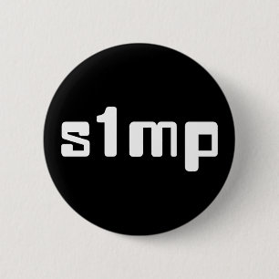 Nummer ett Simp-knapp Knapp