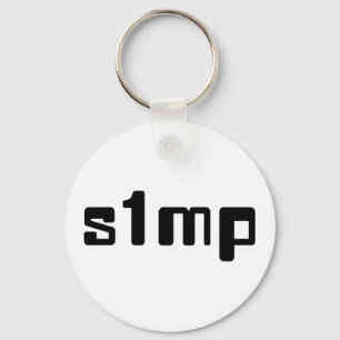 Nummer ett Simp Nyckelring