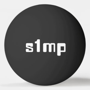 Nummer ett Simp Ping Pong Boll