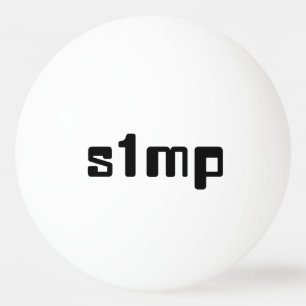 Nummer ett Simp Pingisboll