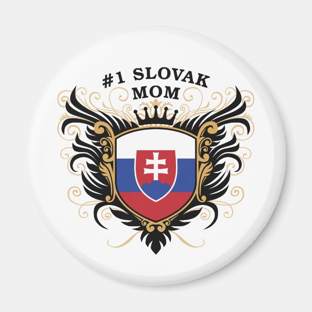 Nummer ett slovakiskt Mamma Magnet (Framsidan)