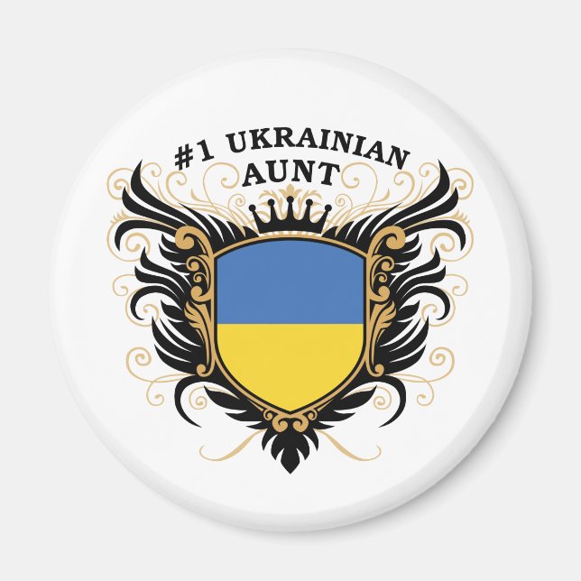 Nummer ett Ukrainas Moster Magnet (Framsidan)