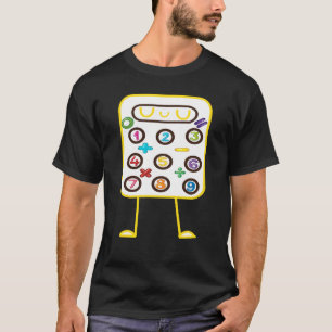 Nummer för matematiska barnkostumtal för dagar, ma t shirt