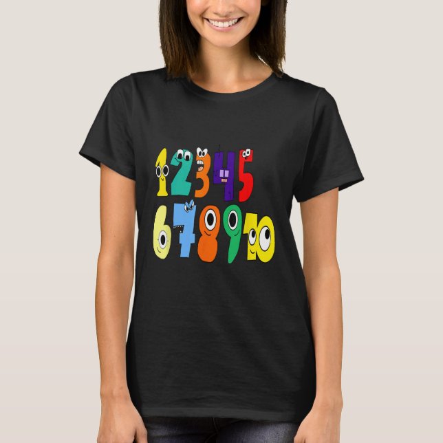 Nummer Lore 1-10 T Shirt (Framsida)