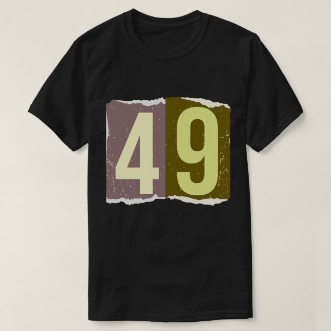 Nummer Magasin Lösepengar 49 T Shirt (Design framsida)