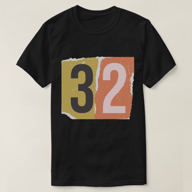 Nummer Magasin Lospenning 32 T Shirt (Design framsida)