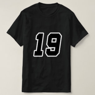 Nummer nitton 19 t shirt
