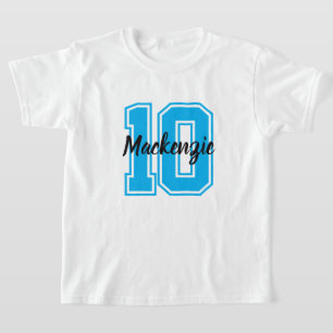 Nummer Och Namn Personlig  T Shirt
