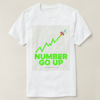 NUMMER ÖKAR - Bitcoin Herr T-Shirt