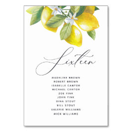 Nummer på Bord för vattenfärgslejonsdiagram, Blomm Bordsnummer