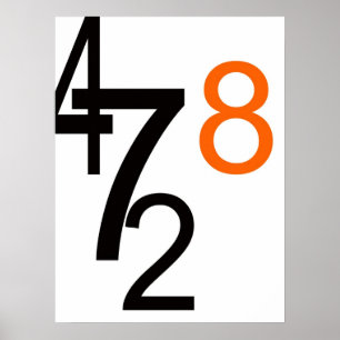 Nummer Poster