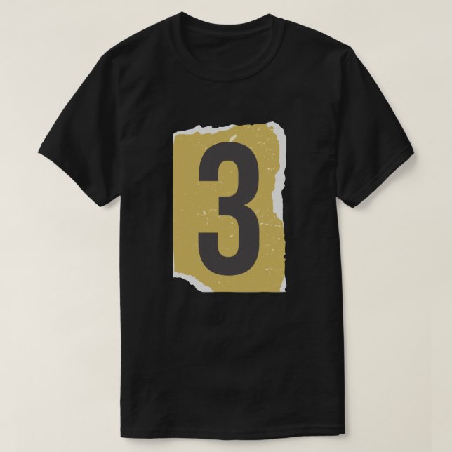 Nummer Tidskrift Lösepengar 3 T Shirt (Design framsida)