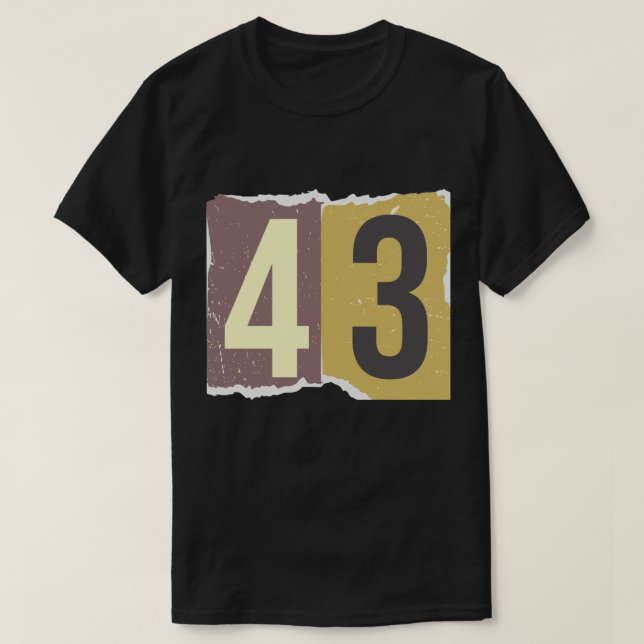 Nummer Tidskrift Lösepengar 43 T Shirt (Design framsida)