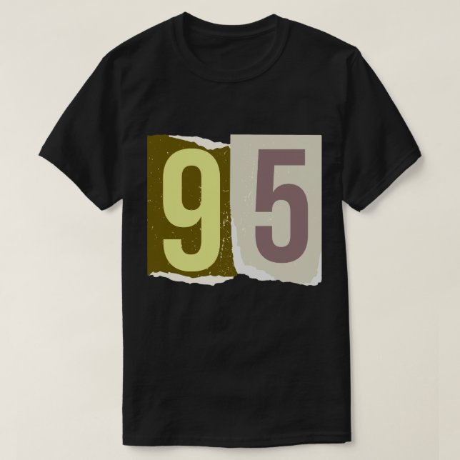 Nummer Tidskrift Lösepengar 95 T Shirt (Design framsida)
