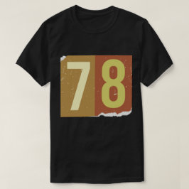 Nummer Tidskrift Lospenning 78 T Shirt