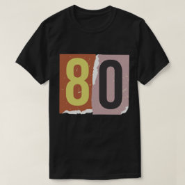Nummer Tidskrift Lospenning 80 T Shirt