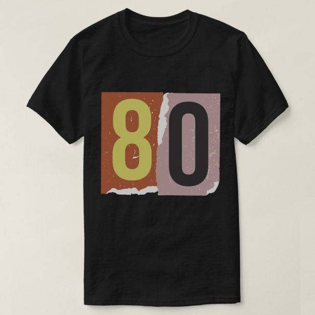Nummer Tidskrift Lospenning 80 T Shirt (Design framsida)