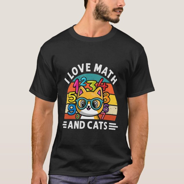 Nummerinlärningsräknare, matematik dag Math O T Shirt (Framsida)