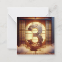 Nummerspelet - kortet på 3