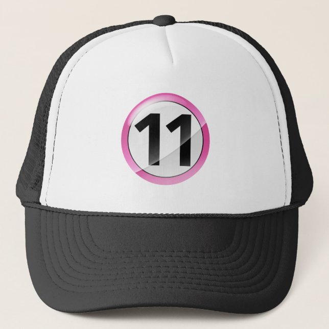 Numrera 11 rosor keps (Framsida)