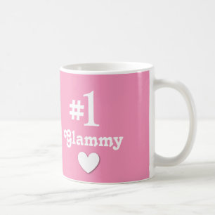 Numrera 1 Glammy gåva för farmor Kaffemugg
