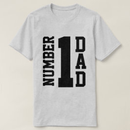 Numrera 1 pappa tee shirt