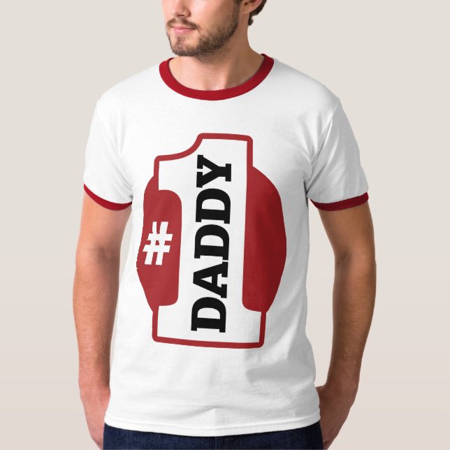 Numrera 1 pappa tröja (Framsida)