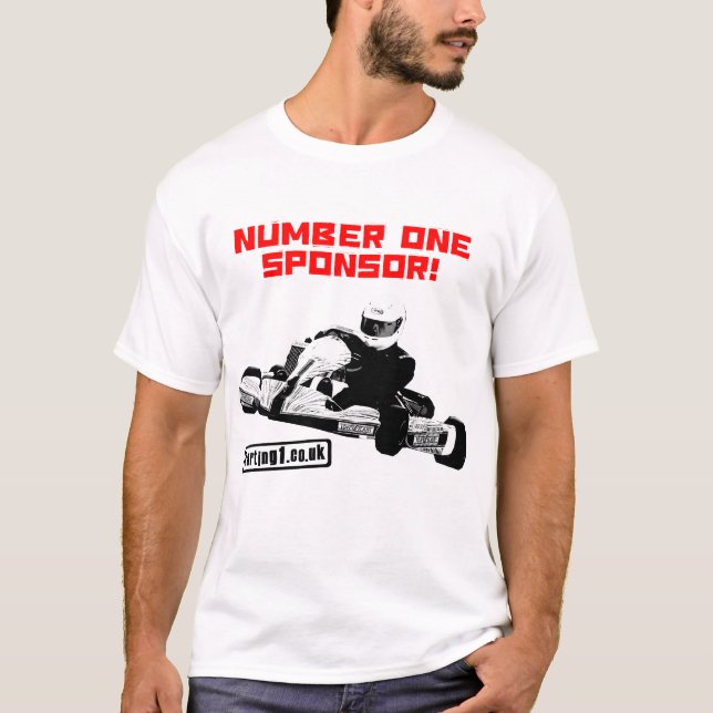 Numrera 1 sponsor tröja (Framsida)
