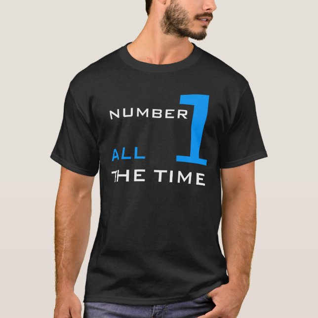 numrera 1 tee (Framsida)