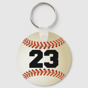 Numrera 23 baseball nyckelring