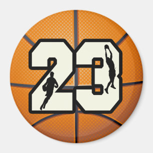 Numrera 23 basket magnet
