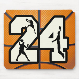 Numrera 24 basket musmatta