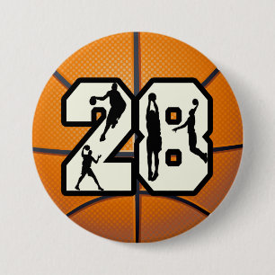 Numrera 28 basket knapp