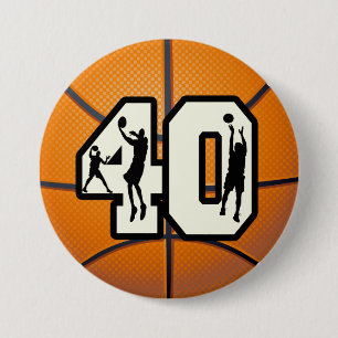 Numrera 40 basket knapp